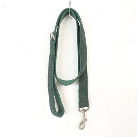 MUTTCO pet collar bow traction set (Option: Green B-S)
