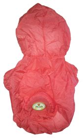 The Ultimate Waterproof Thunder-Paw Adjustable Zippered Folding Travel Dog Raincoat (size: medium)